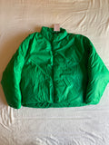 Abrigo Acolchado Bershka Verde