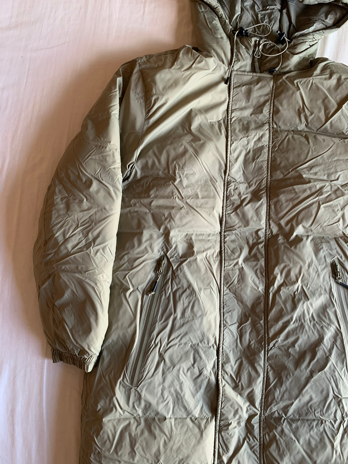 Parka Acolchada Zara Verde Oliva