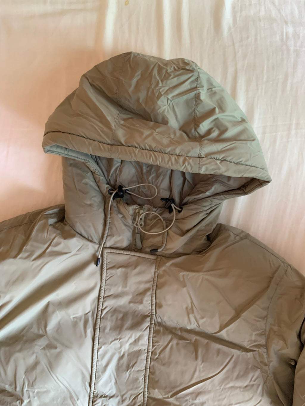 Parka Acolchada Zara Verde Oliva