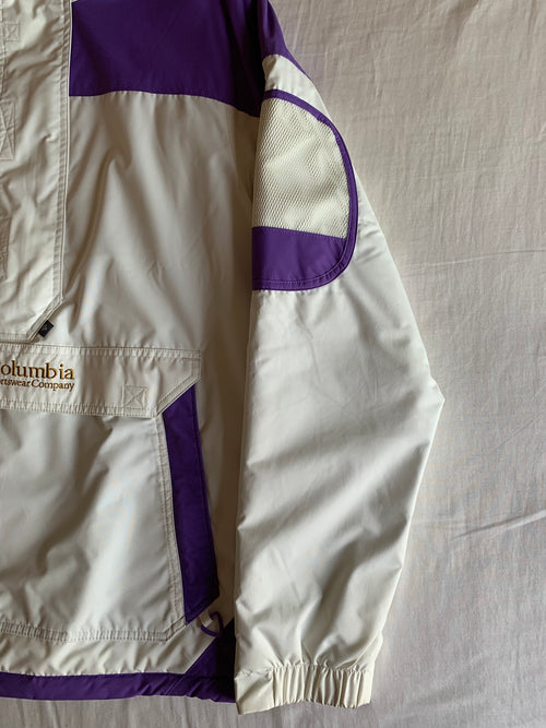 Anorak Columbia Vintage Crudo y Morado