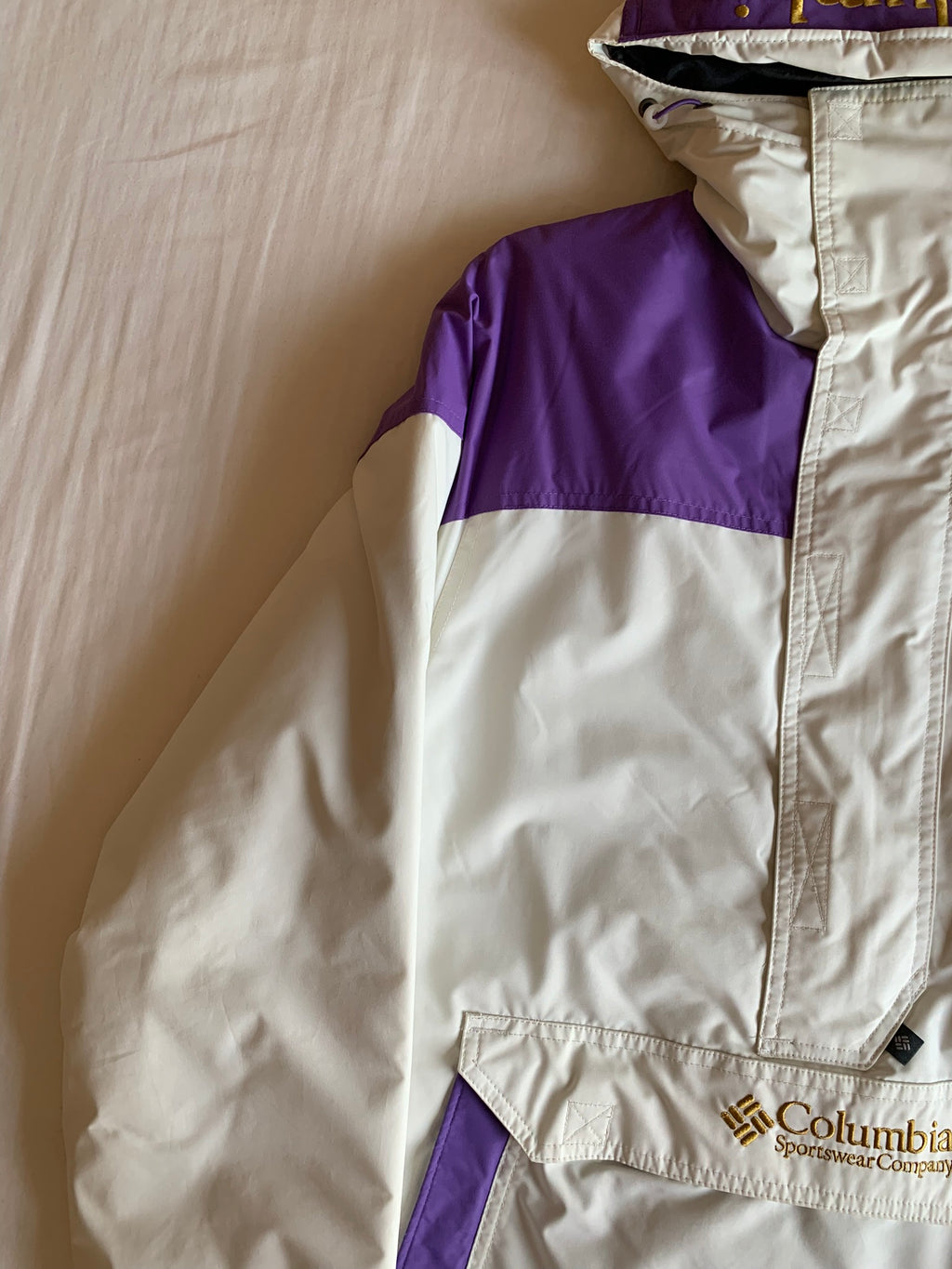 Anorak Columbia Vintage Crudo y Morado