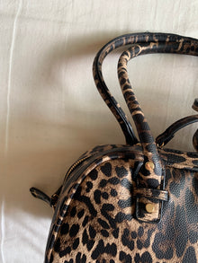 Bolso Bowling Bershka Leopardo