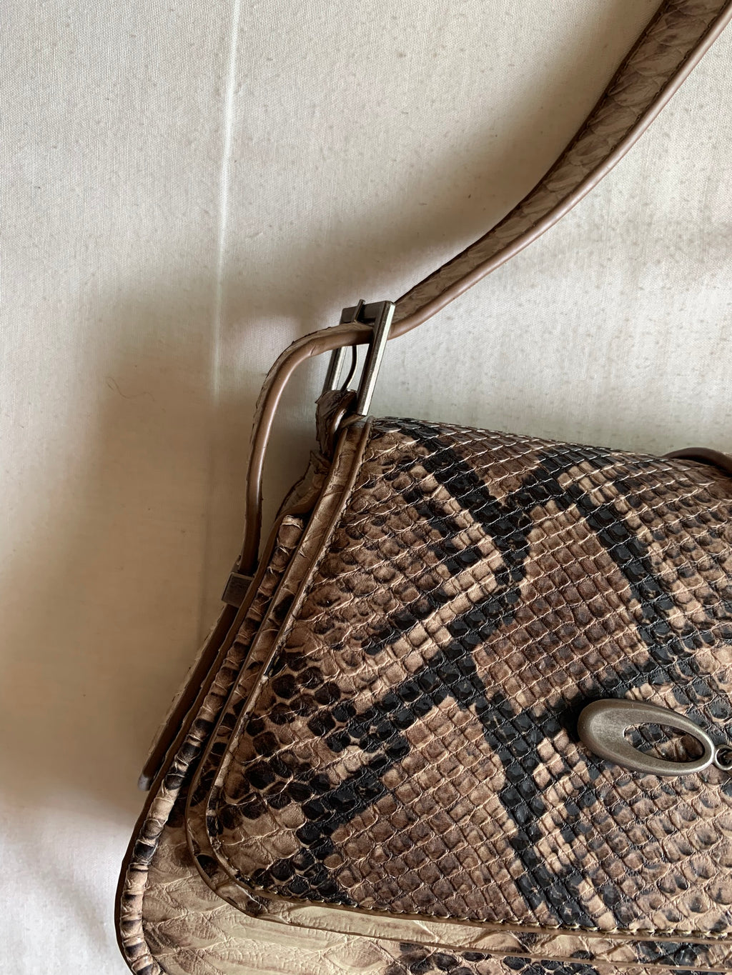 Bolso Bandolera Bershka Print Serpiente
