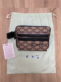 Bandolera Off-White Arrows Monograma Camel