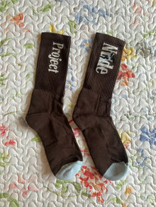 Calcetines Nude Project Racing Marrones