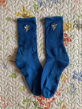 Calcetines Nude Project Bordado Ángel Azules