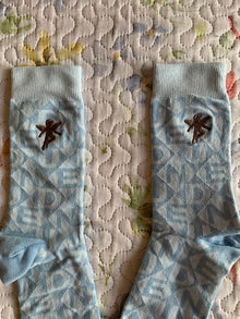 Calcetines Nude Project Monograma Azules