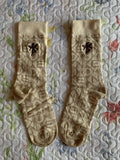 Calcetines Nude Project Monograma Beige