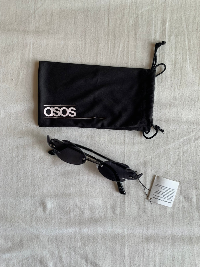 Gafas de Sol Diseño Llamas "Negras"