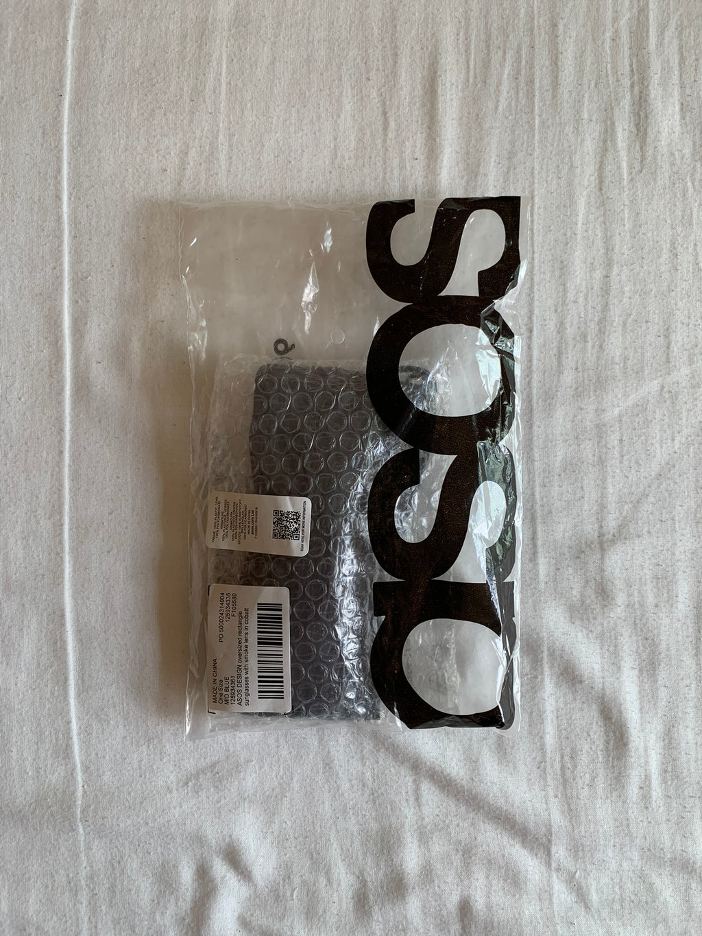 Gafas de Sol ASOS Azules Montura Extragrande