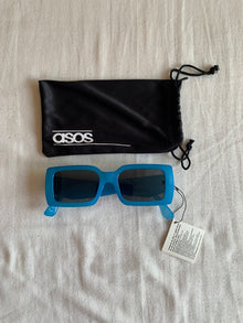 Gafas de Sol ASOS Azules Montura Extragrande