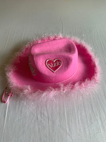 Sombrero Cowboy Nude Project Rosa con Plumas