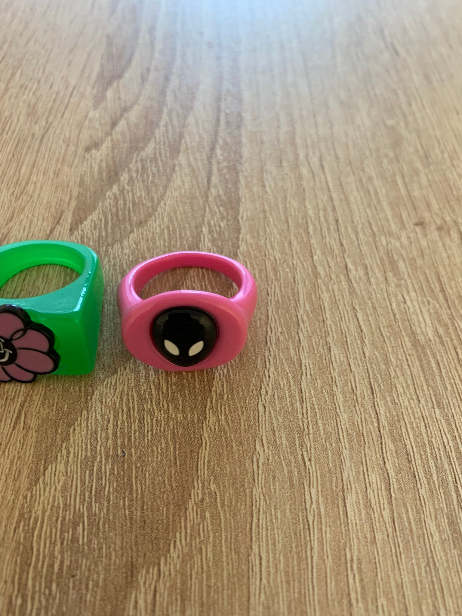 Pack 3 Anillos Bershka Resina