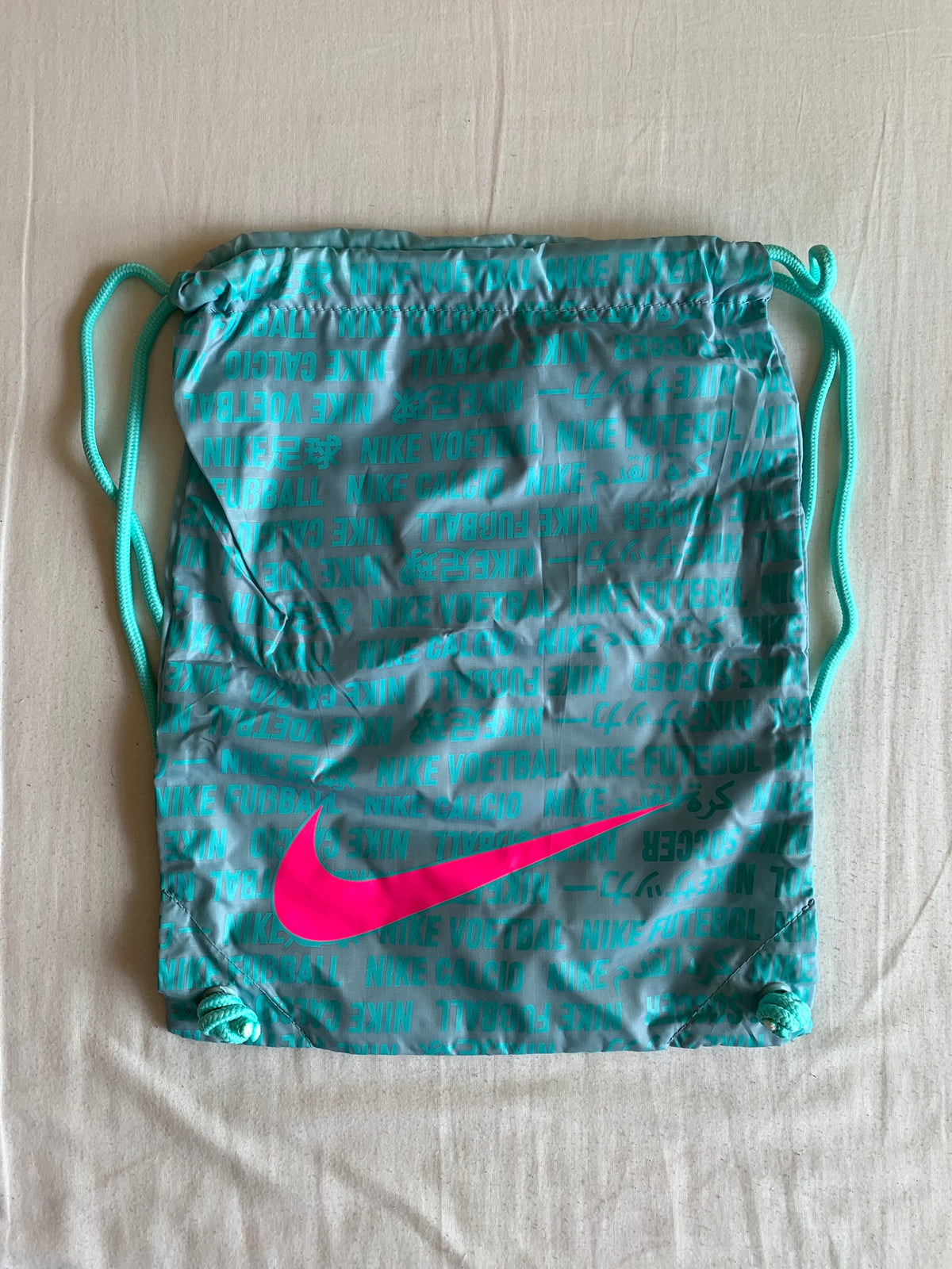 Gymsack Nike Turquesa