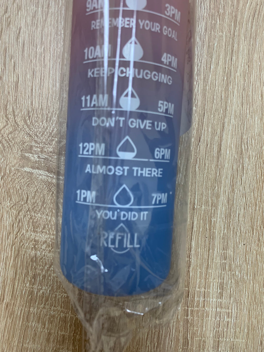 Botella Deportiva 900 ml "Rosa/Azul"