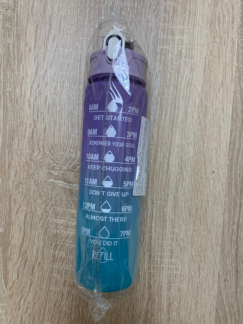 Botella Deportiva 900 ml "Morado/Azul"