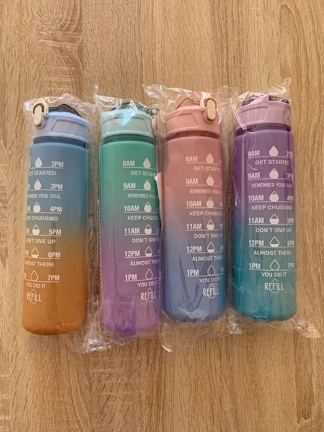 Pack 4 Botellas Motivacionales 800 ml
