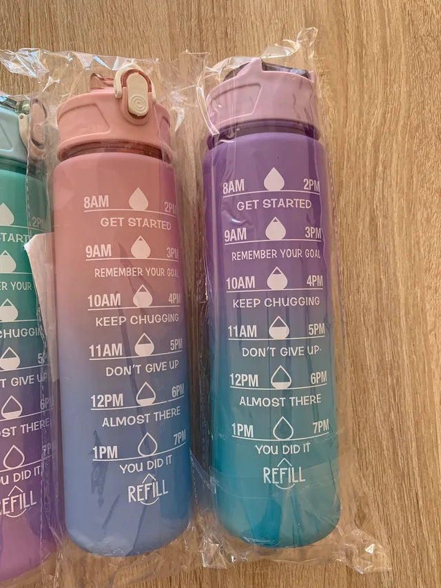 Pack 4 Botellas Motivacionales 800 ml