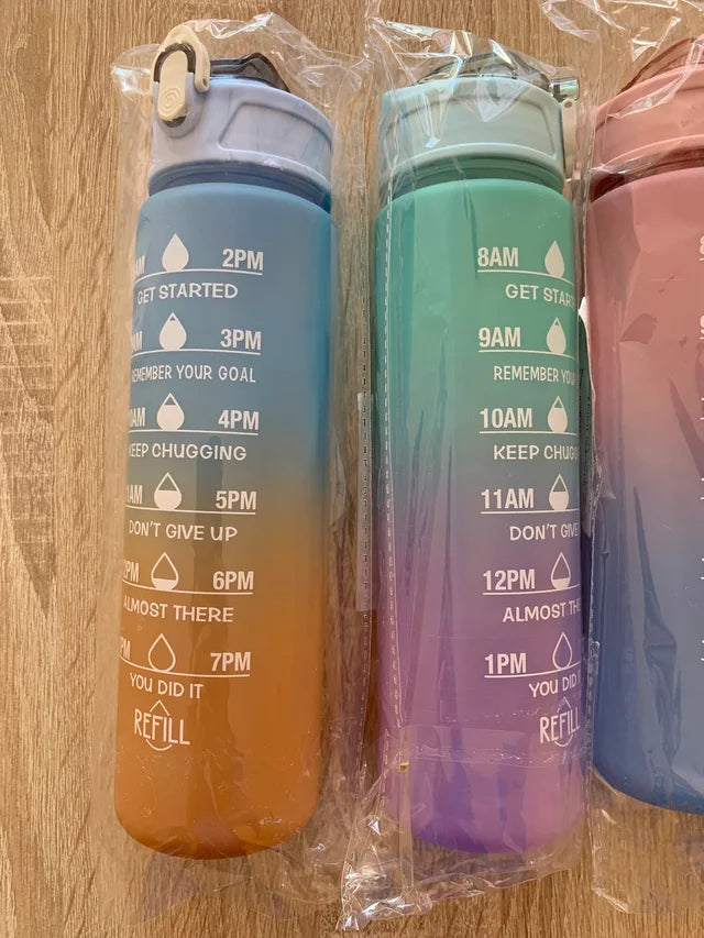 Pack 4 Botellas Motivacionales 800 ml