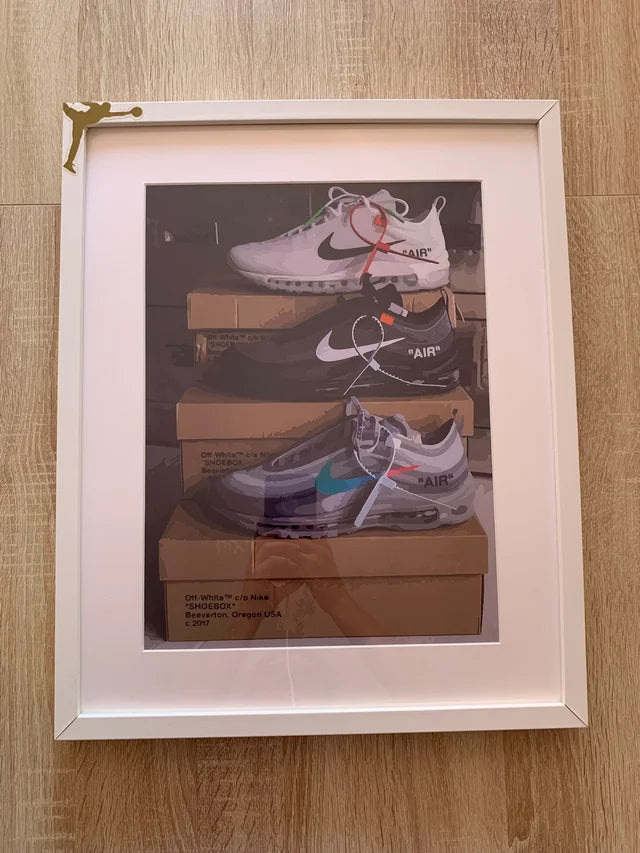 Cuadro Sneakers Off-White x Nike