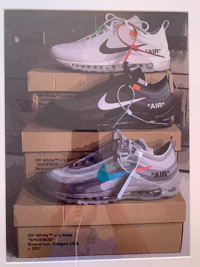 Cuadro Sneakers Off-White x Nike