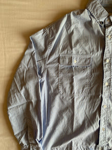 Camisa Nude Project Popelín Rayas Azul