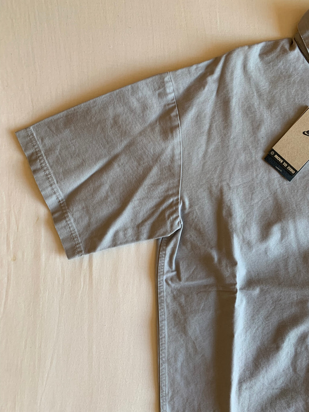 Camisa Nike Air Manga Corta Gris