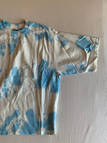 Camiseta Zara Oversize Tie Dye Azul