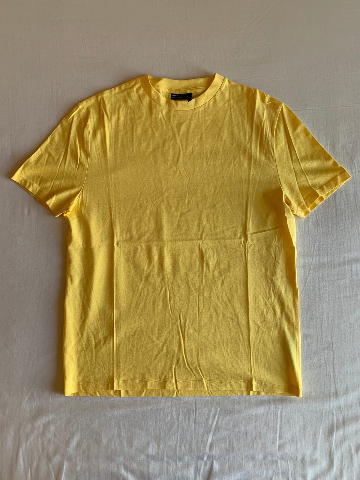 Camiseta ASOS Design Oversize Amarilla
