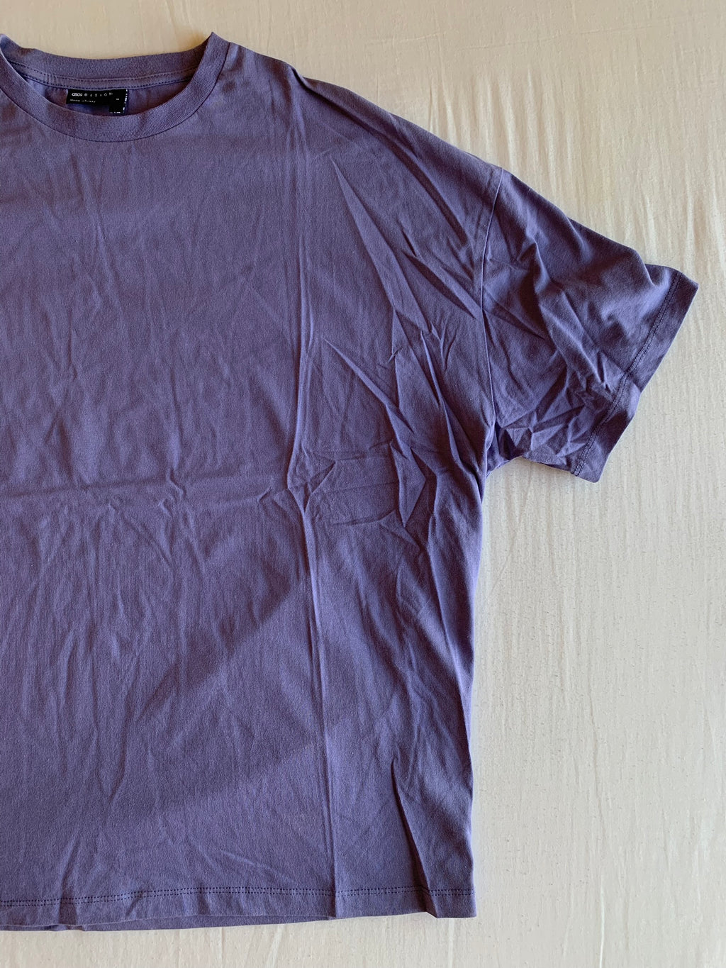 Camiseta ASOS Design Oversize Lila