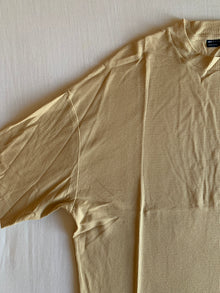 Camiseta ASOS Design Oversize Camel Waffle