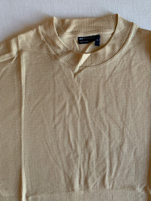 Camiseta ASOS Design Oversize Camel Waffle