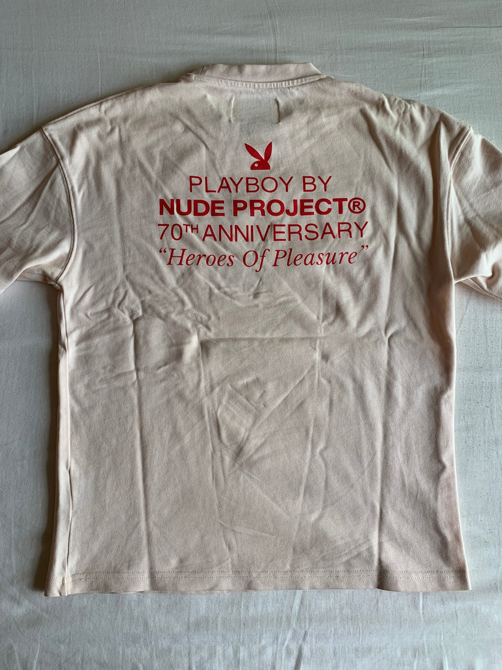 Camiseta Playboy 70 Aniversario "Blanca"