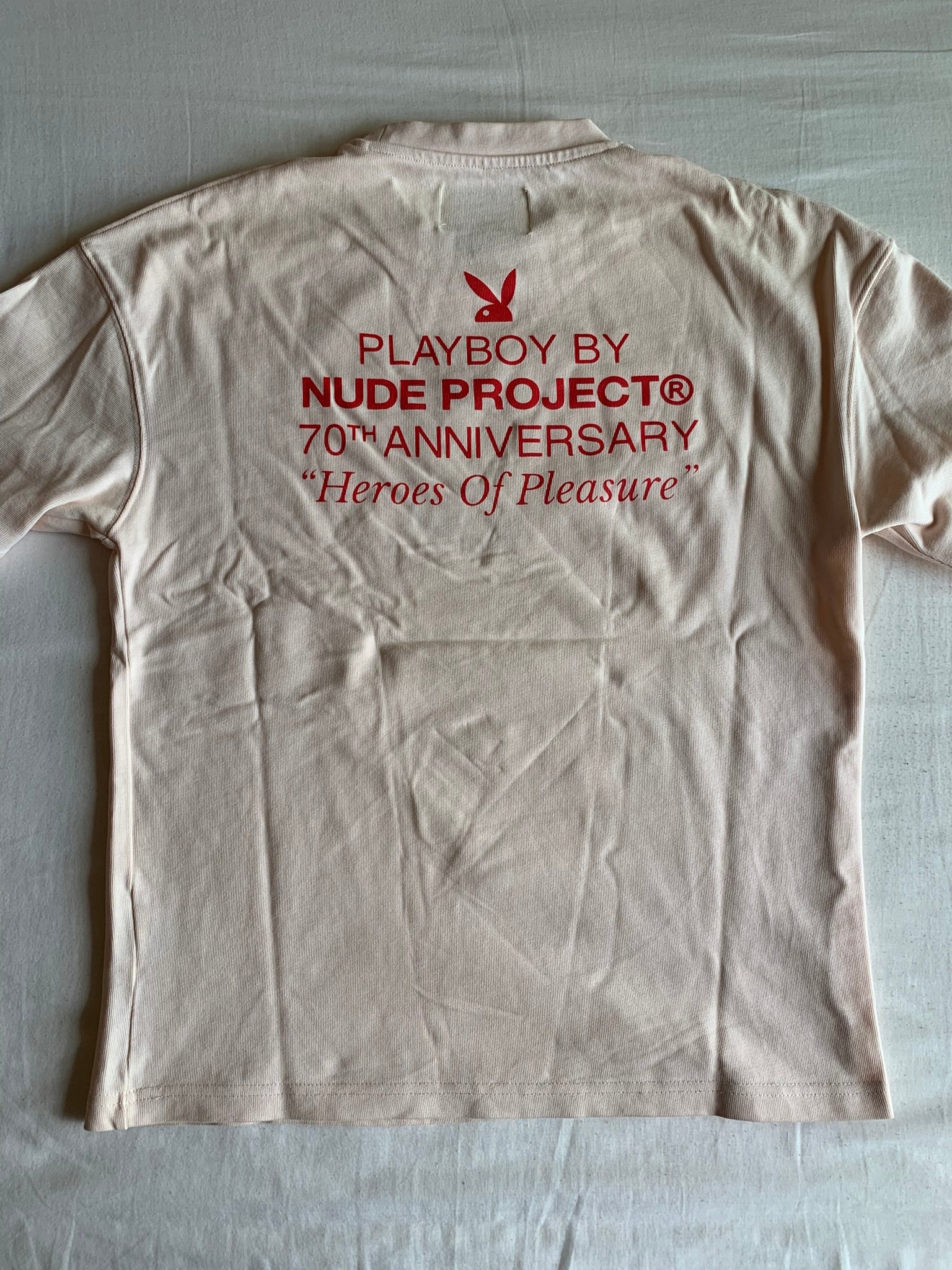 Camiseta Playboy 70 Aniversario "Blanca"