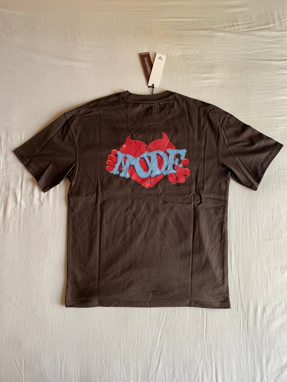 Camiseta Nude Project Evil Tee Marrón