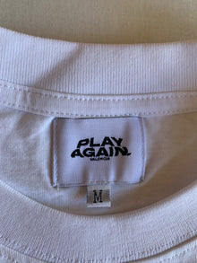 Camiseta Play Again Blanca Estampada