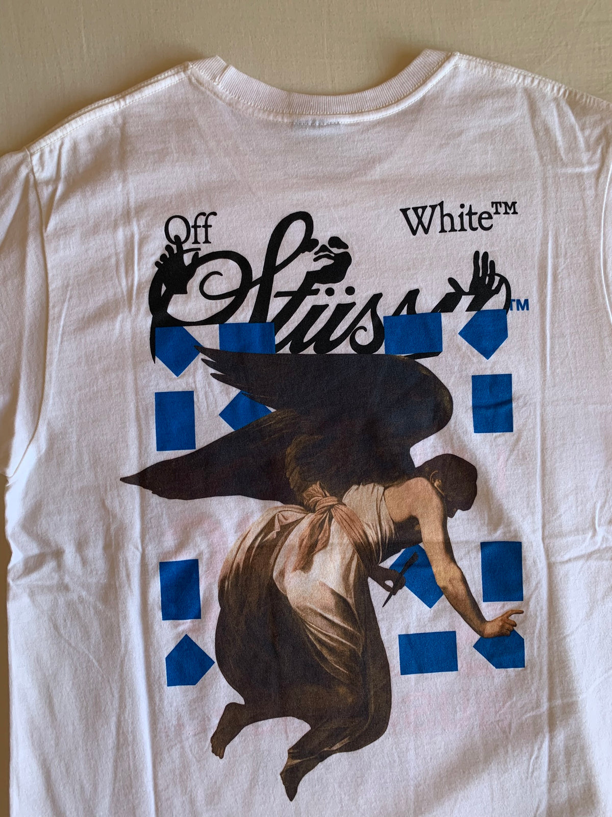 Camiseta Stüssy x Off-White Virgil Abloh World Tour