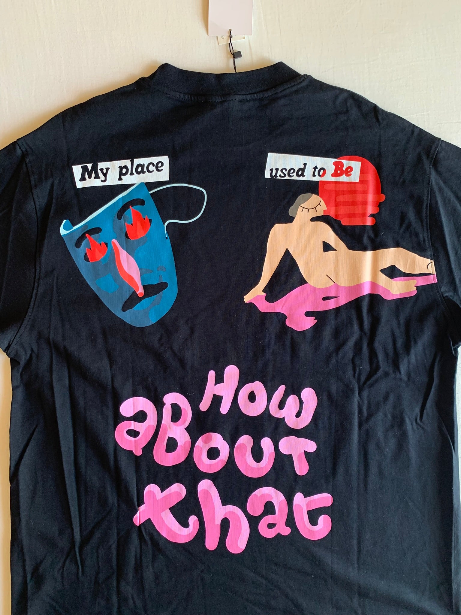 Camiseta Zara Negra How About That