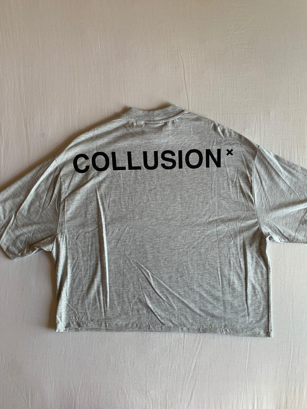 Camiseta Collusion Oversize Gris