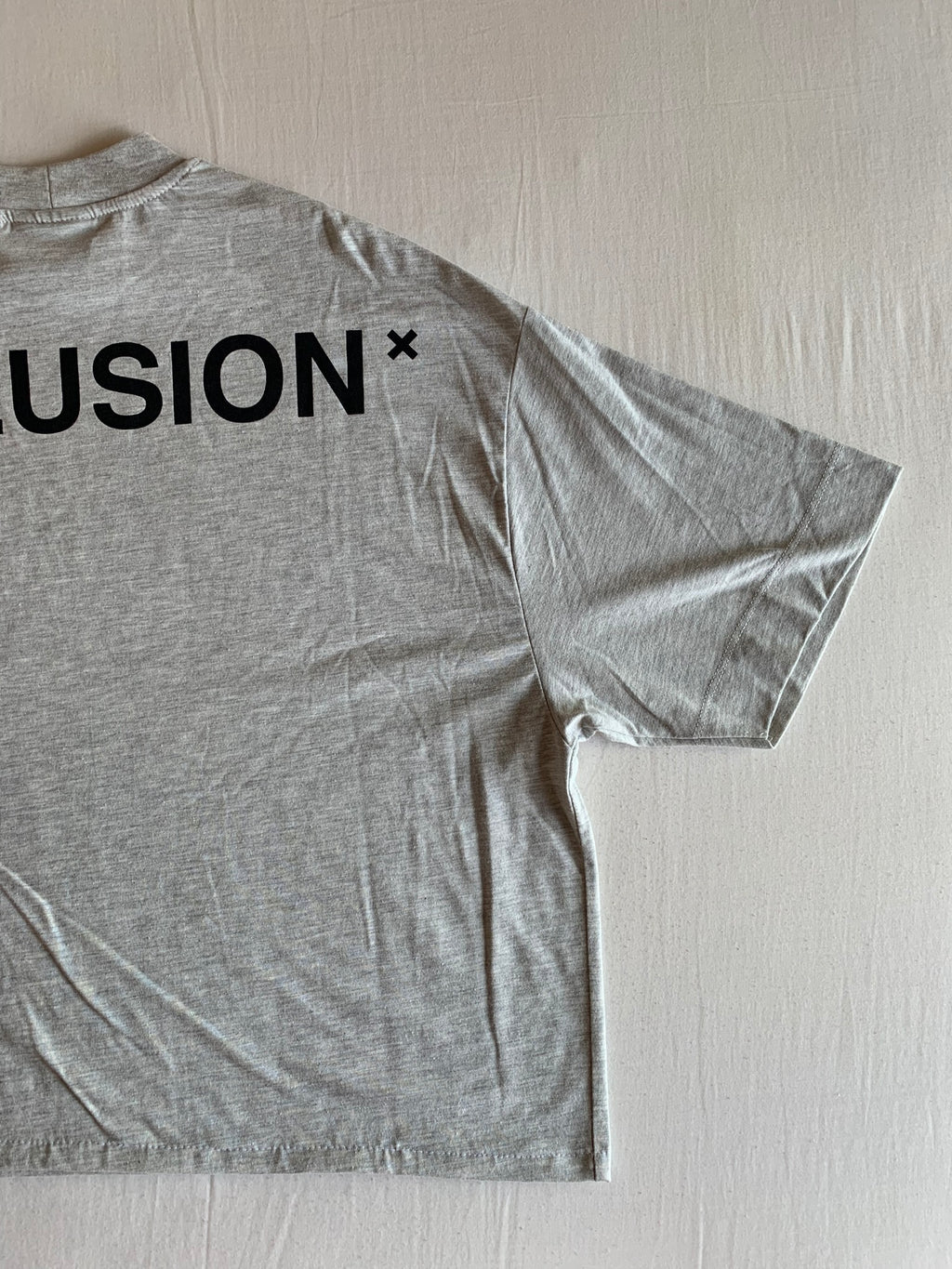 Camiseta Collusion Oversize Gris