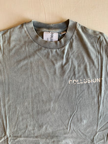 Camiseta Crop Collusion Gris