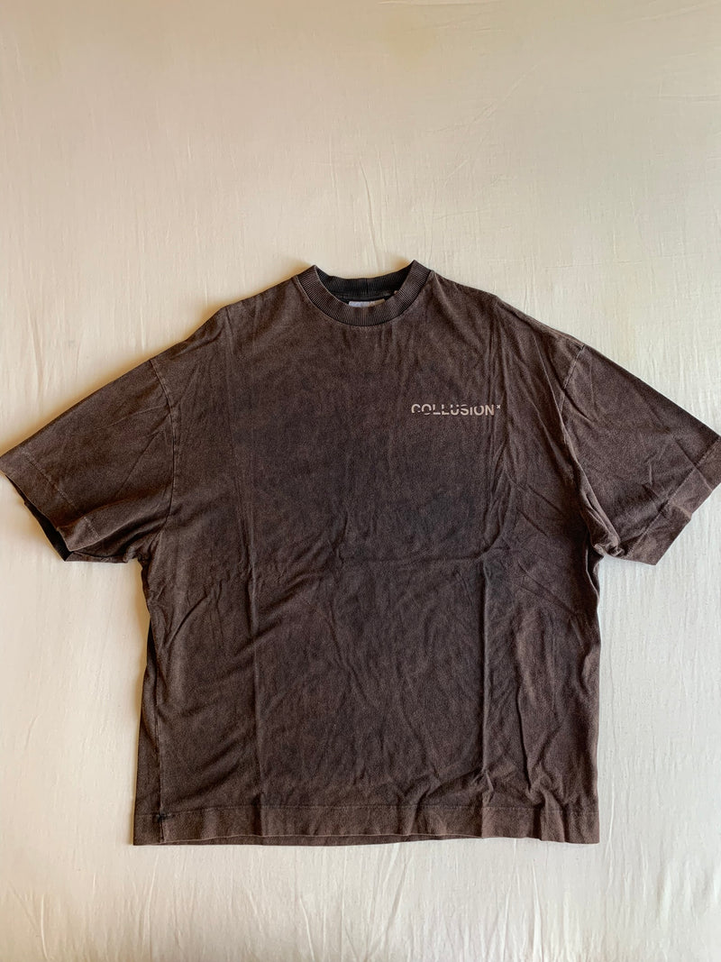 Camiseta Oversize "Marrón"