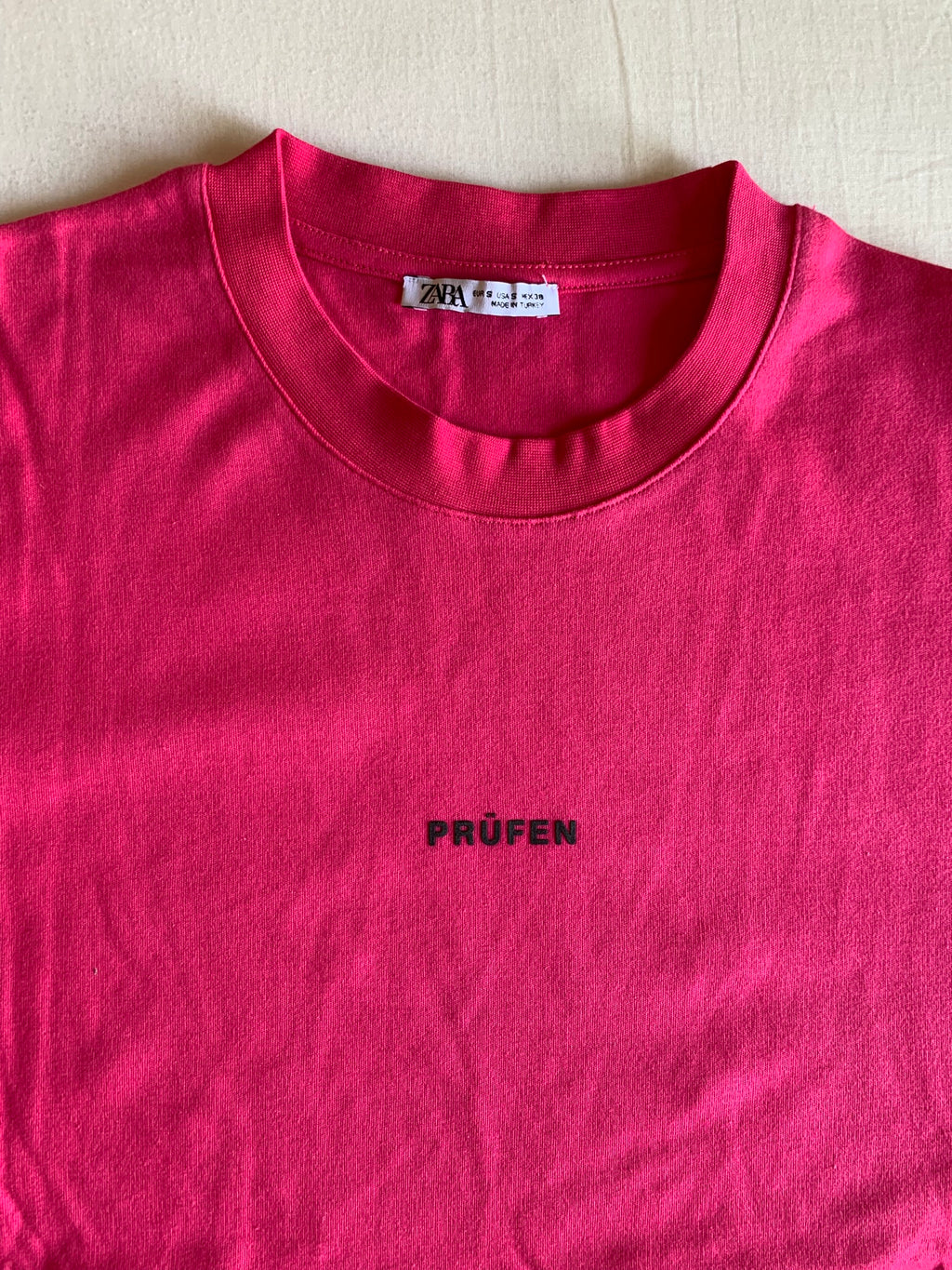 Camiseta Zara Rosa Fucsia
