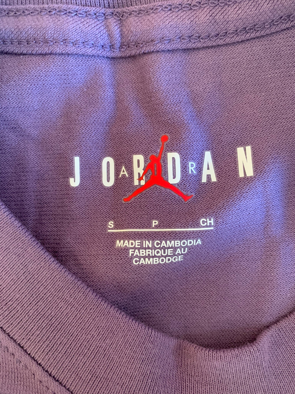 Camiseta Jordan 23 Engineered Morada