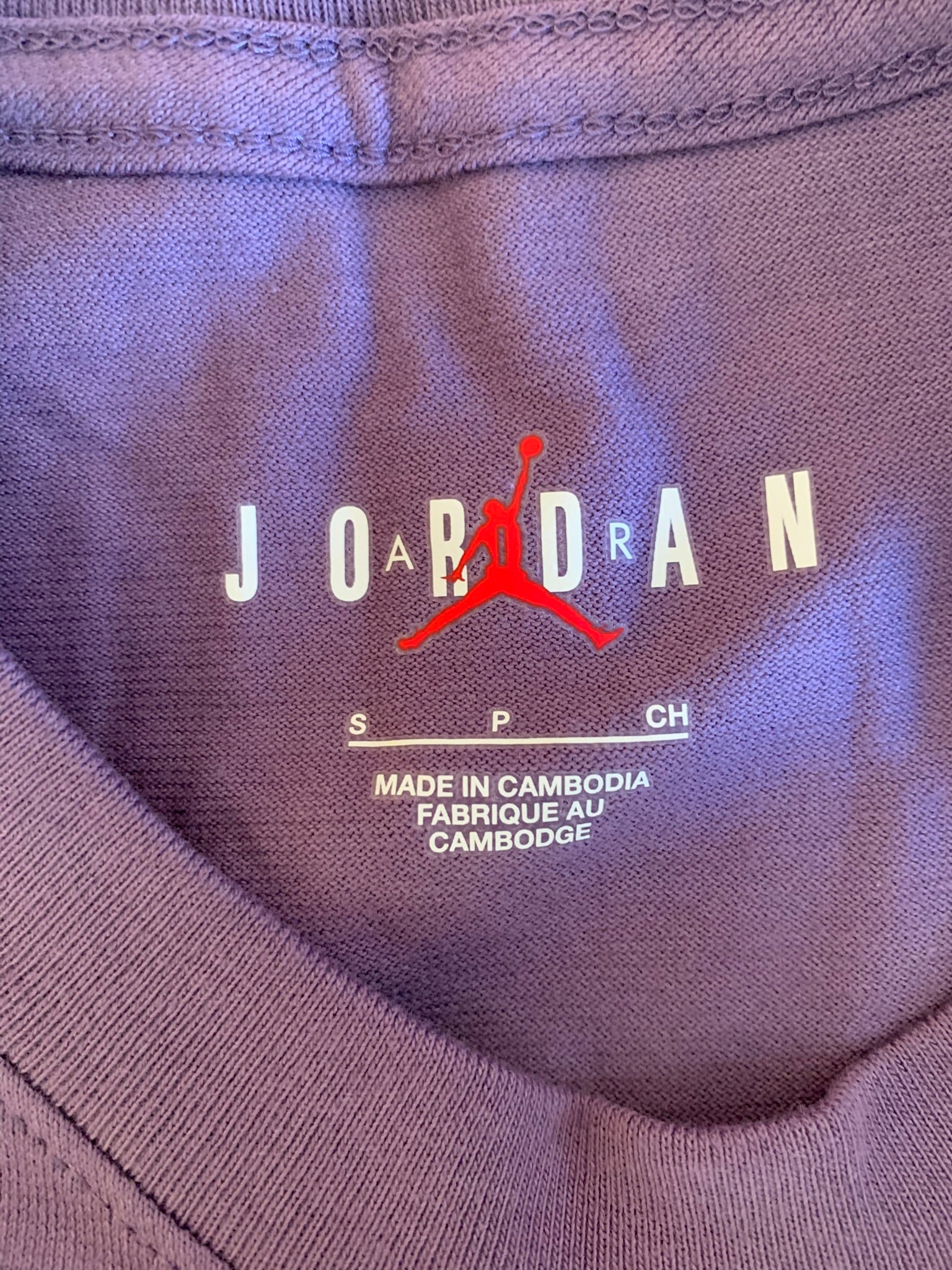 Camiseta Jordan 23 Engineered Morada