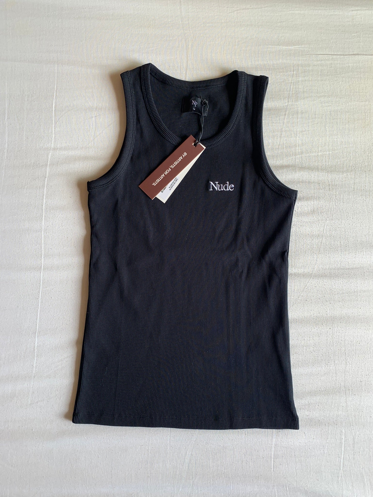 Tank Top Nude Project Canalé Negro