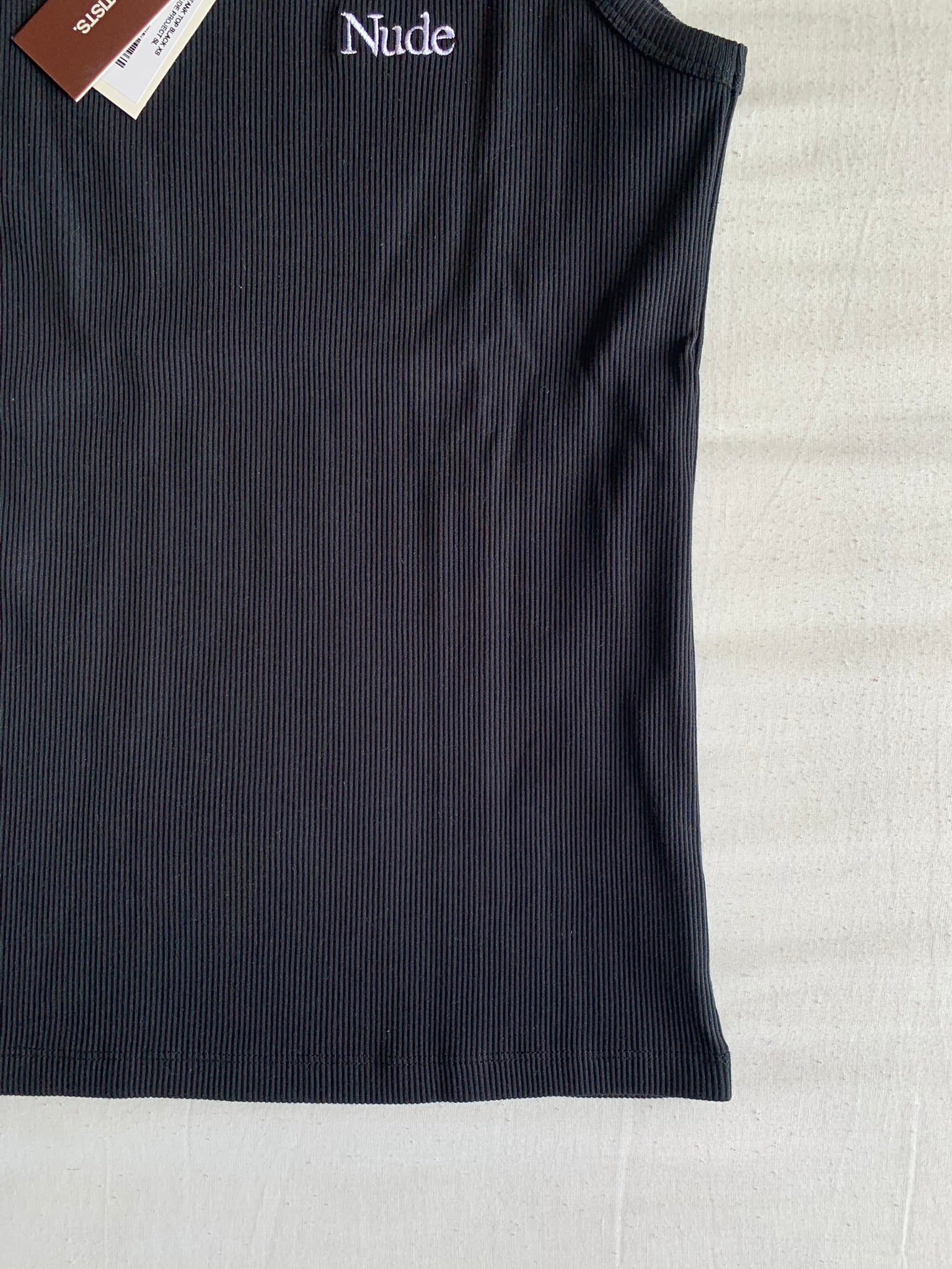 Tank Top Nude Project Canalé Negro