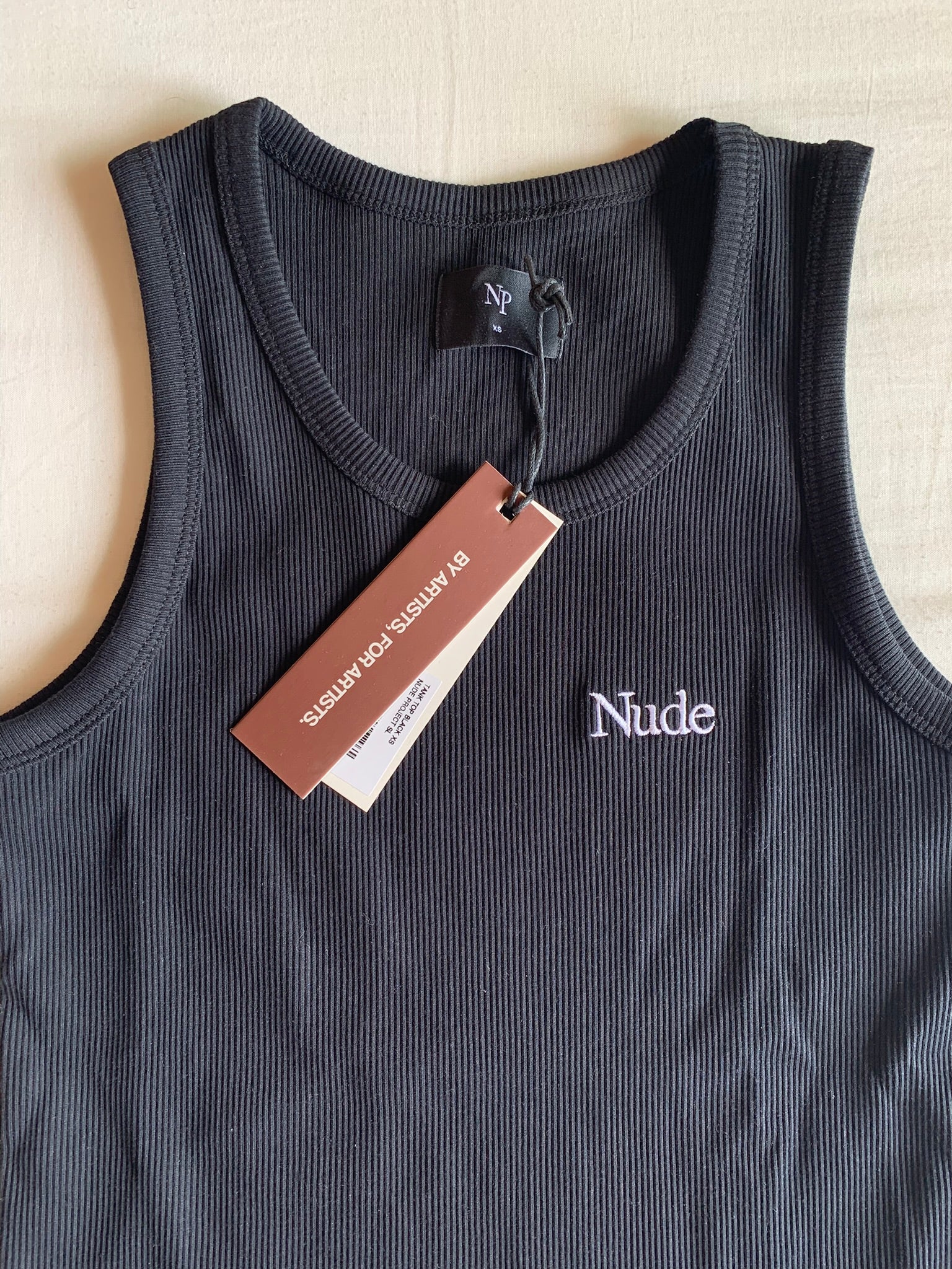 Tank Top Nude Project Canalé Negro