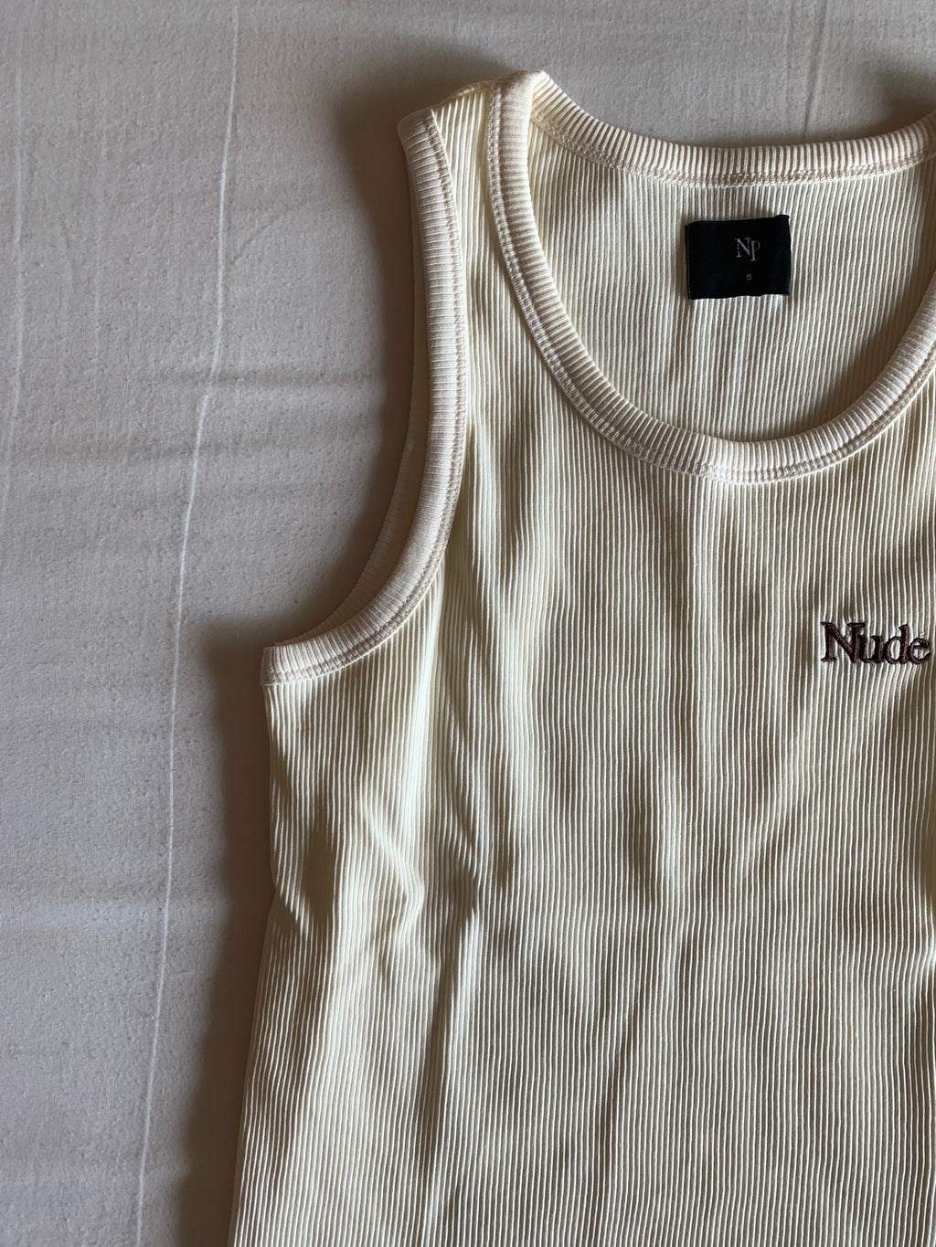 Tank Top Nude Project Canalé Crudo
