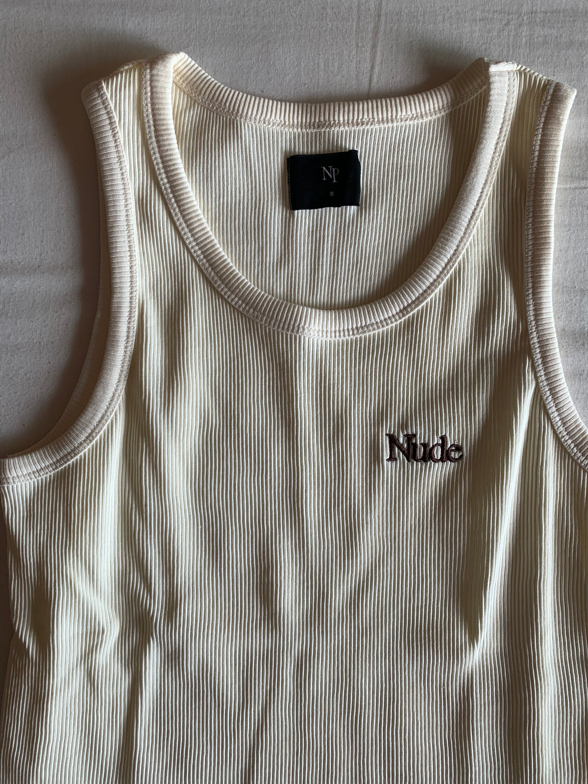 Tank Top Nude Project Canalé Crudo